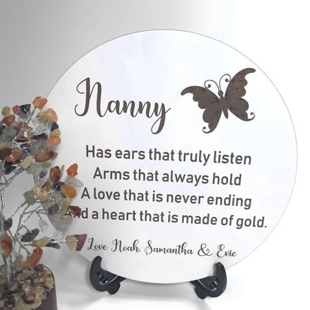 Nanny Plaque Personalised