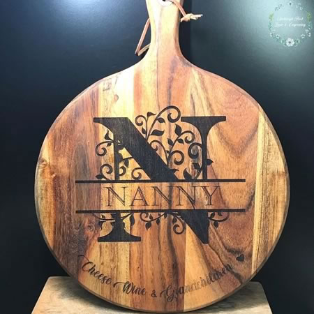 Personalised Chopping Board for Grandmother