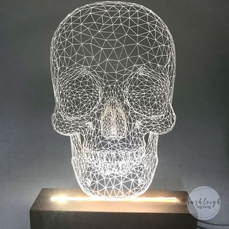 Skull 3D Look LED Night Light