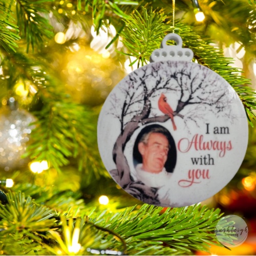 I am always with you personalised Ornament