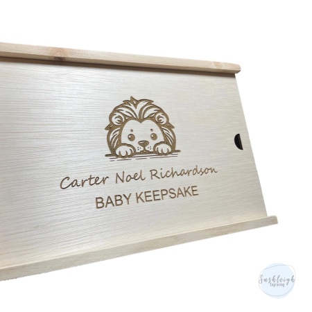 Baby Keepsake Box - Lion