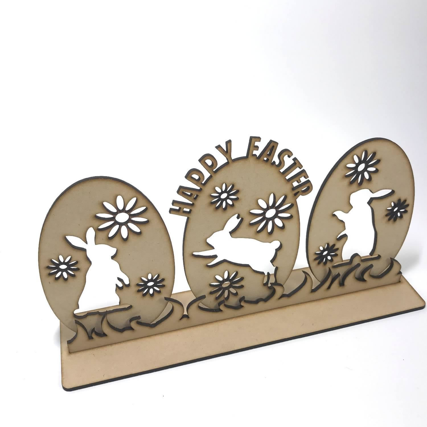 3mm MDF Happy Easter