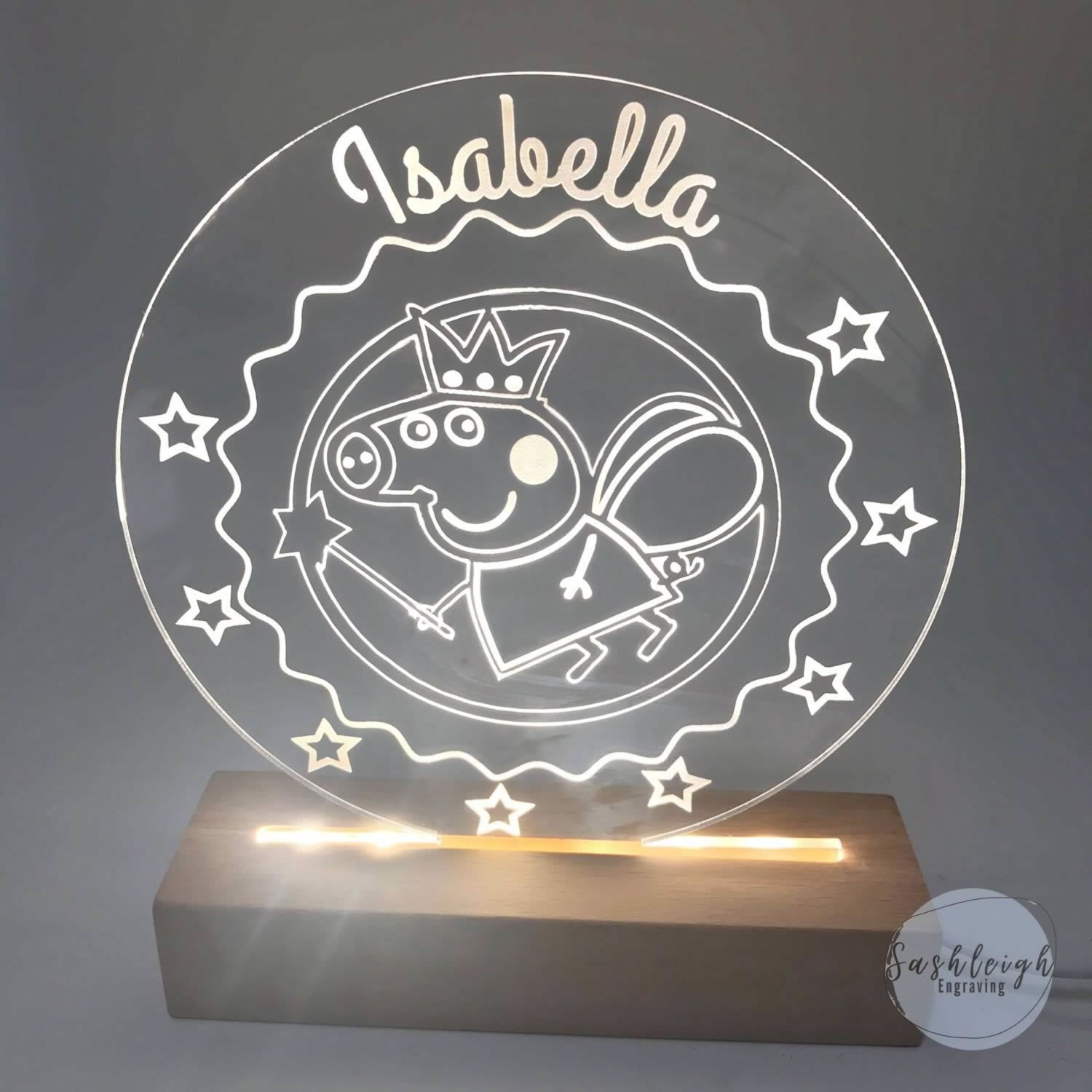 Peppa pig night lamp deals