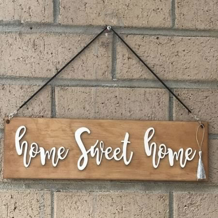 Home Sweet Home Sign