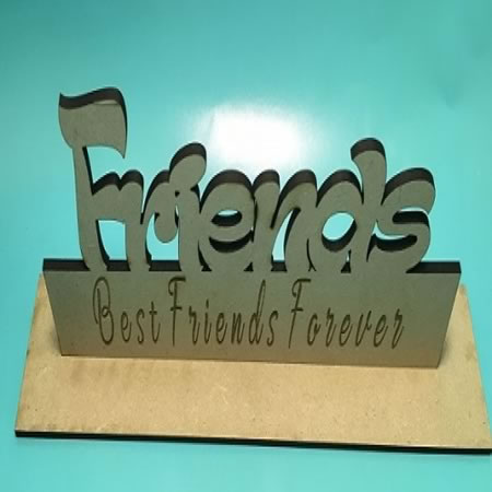 Best Friends Freestanding Sign