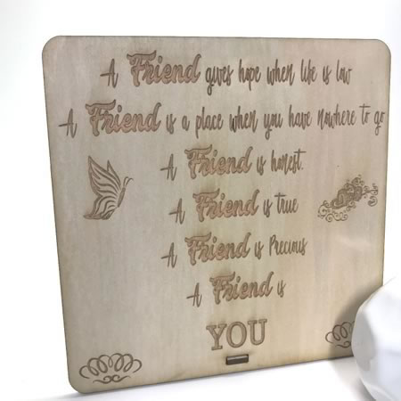 Friend Plaque