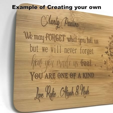 Teacher Gift Chopping Board