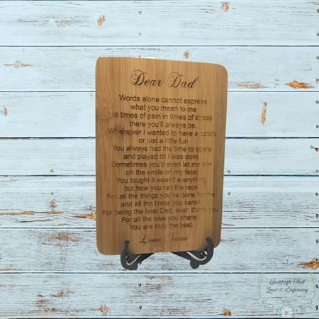 Chopping Board - Mini Dear Dad