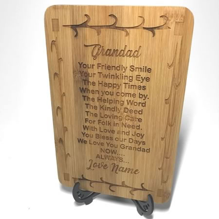 Chopping Board - Mini Grandad Board Gift