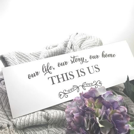 This is Us Sign