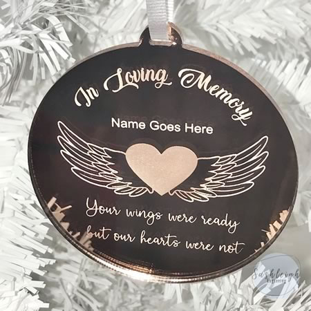 Memorial Ornament - In Loving Memory