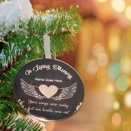 Memorial Ornament - In Loving Memory