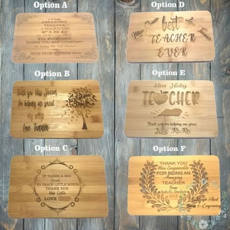 Teacher Gift  Pack - 5 Mini Boards