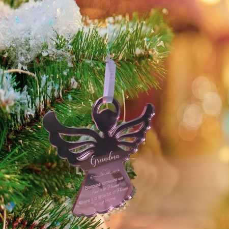 Memorial Ornament - Christmas Angel