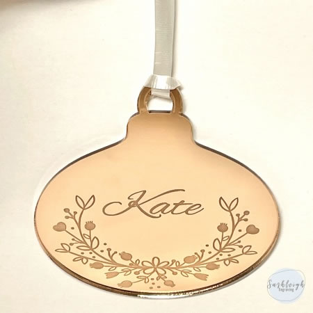 Christmas Ornament - Personalised