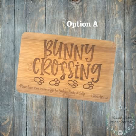 Chopping Board - Mini Easter Bunny