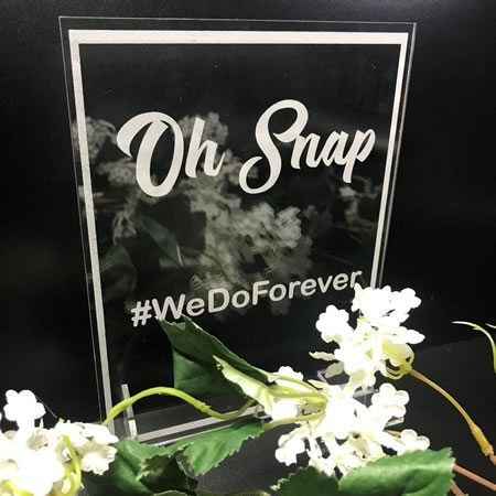 Oh Snap Plaque
