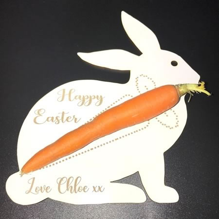 Easter Bunny Plate - Personalised