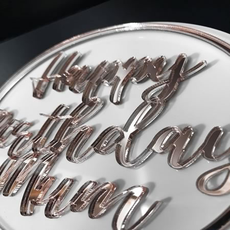 Happy Birthday Cake Topper