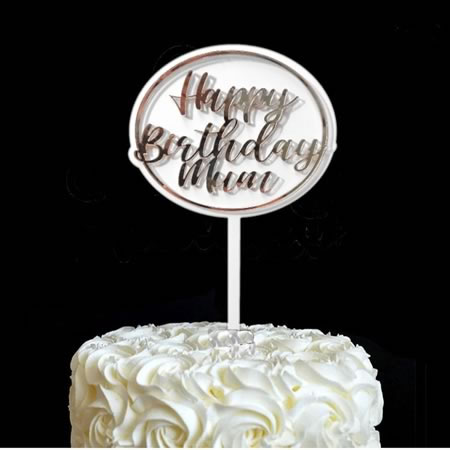 Happy Birthday Cake Topper