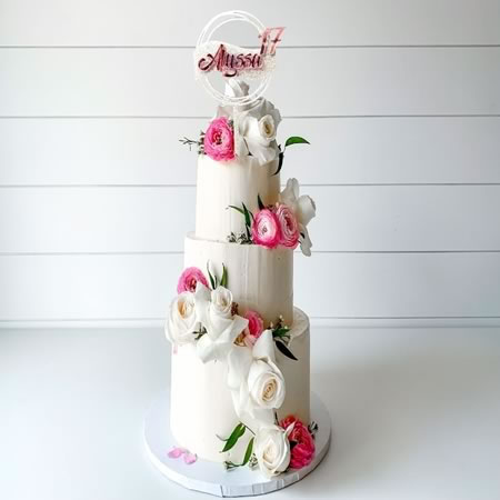 Re-usable Sparkle Cake Topper