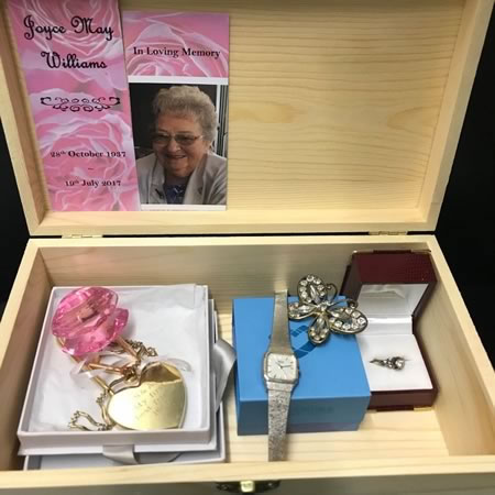 Personalised Memory Boxes