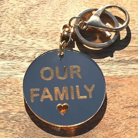 Our Family Key Ring
