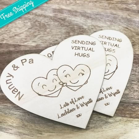 Virtual Hug Magnet