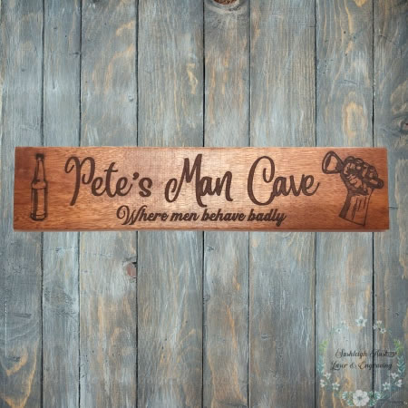 Man Cave Sign