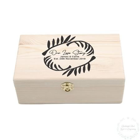 Our Love Story Keepsake Box