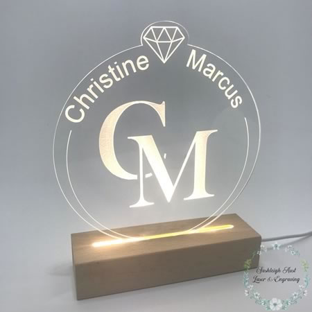 Two Names Night Light