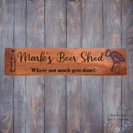 Beer Shed Sign