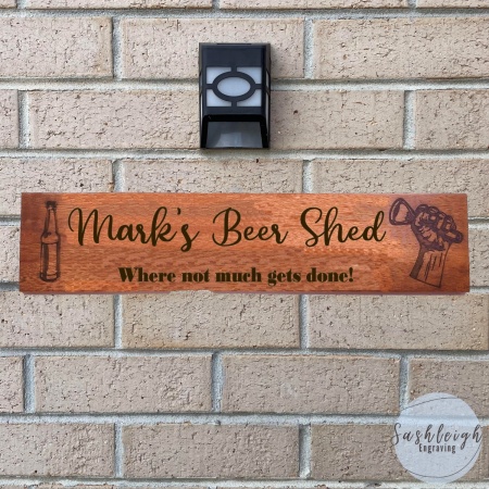 Beer Shed Sign