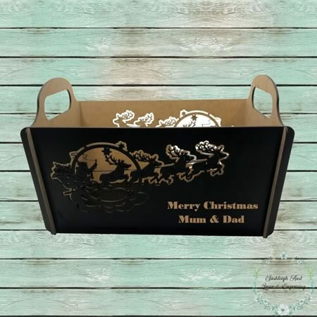 Christmas Box Basket