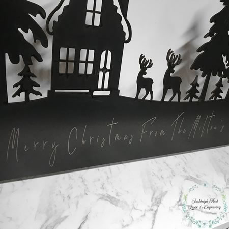 Christmas Scene Personalised