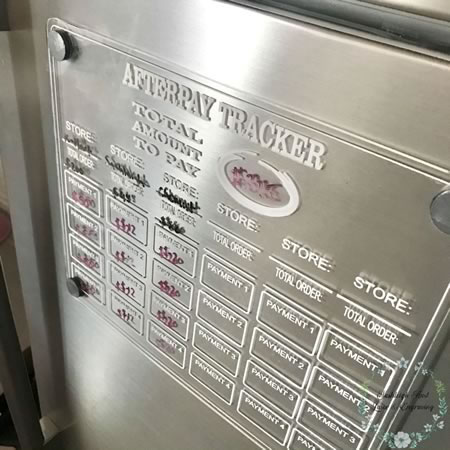 Afterpay Tracker