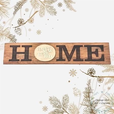 Home Sign with Attachments