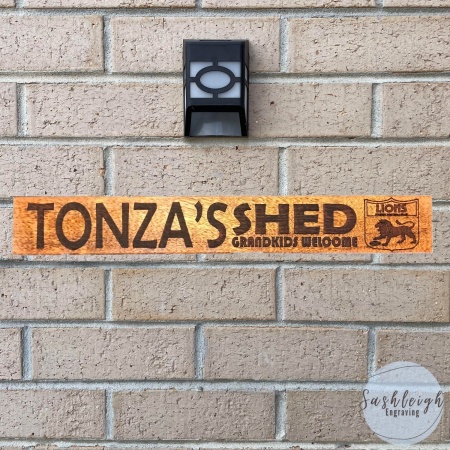 Poppys Shed Sign