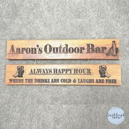 Outdoor Bar Sign