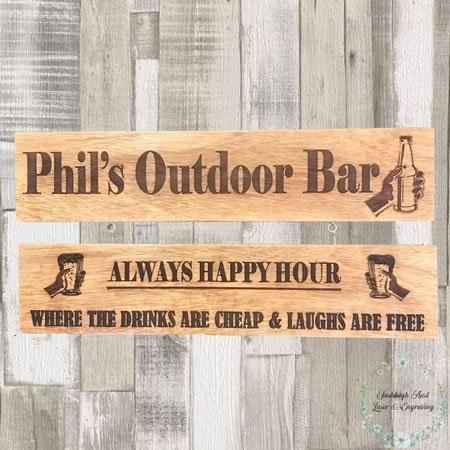 Outdoor Bar Sign