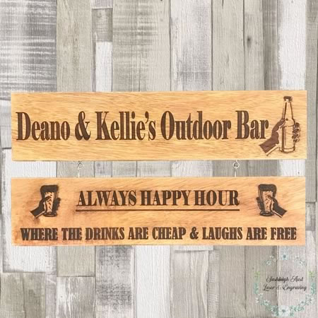 Outdoor Bar Sign