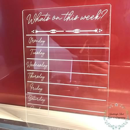 Whats on this Week Planner