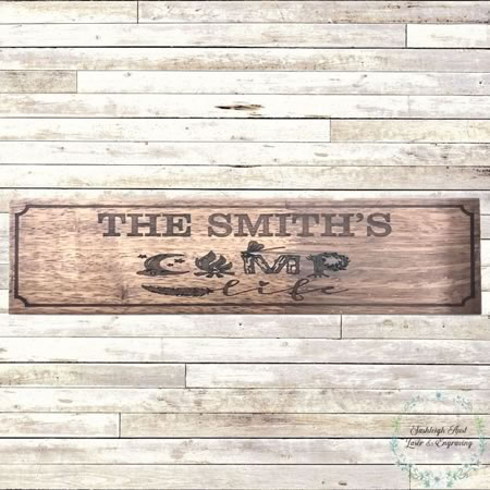 Camp Life Sign