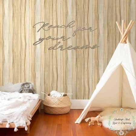 Reach for your dreams Wall Quote