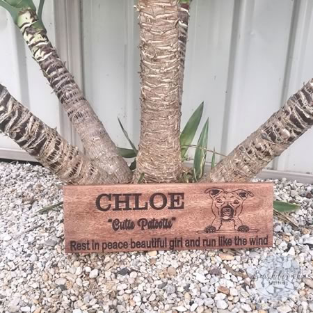 Pet Memorial Sign