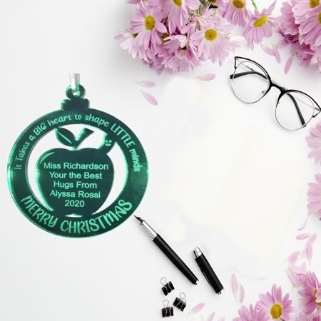 Teacher Gift Ornament