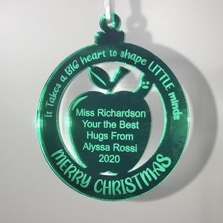Teacher Gift Ornament