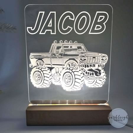 Monster Truck LED Night Light