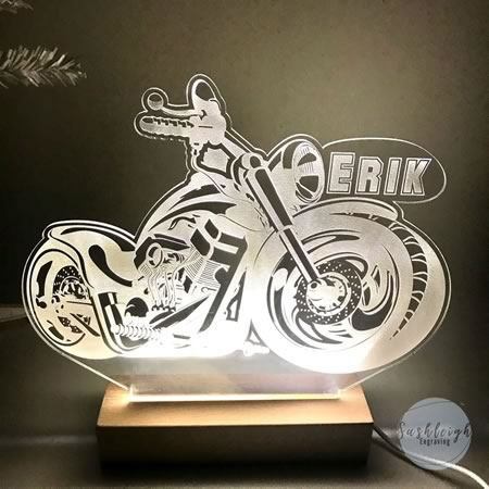 Motocycle LED Night Light