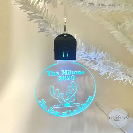 LED Ornament - The Year of Lockdown